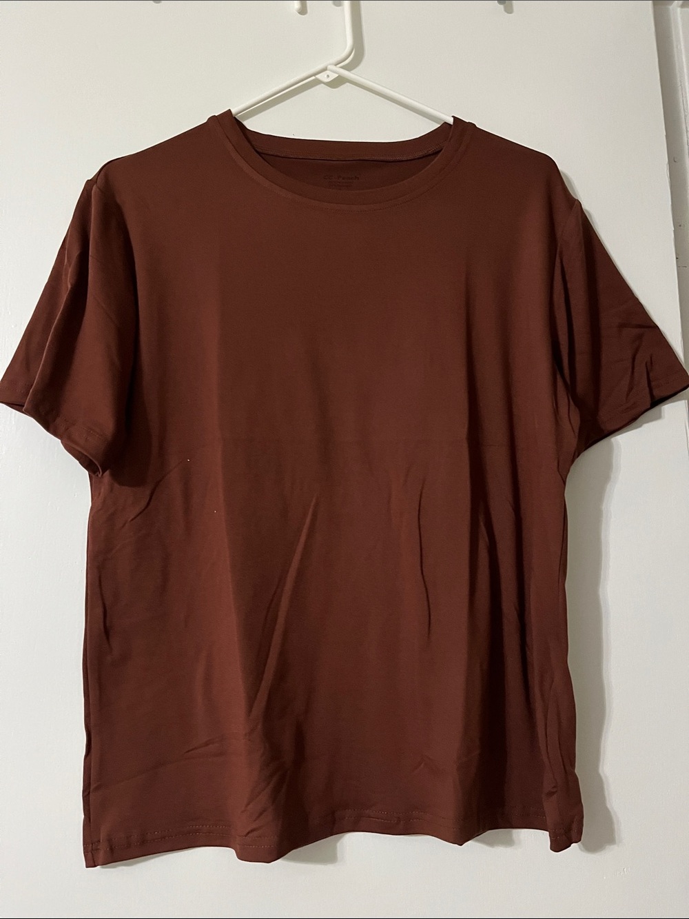 Women's Classic Crew Neck Tee - Brown